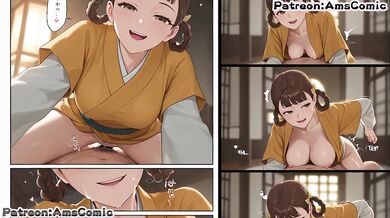 The Apothecary Diaries Hentai Comic Ep.031 - Big Tits Xiaolan Blow Job Hand Job hentai by amscomic