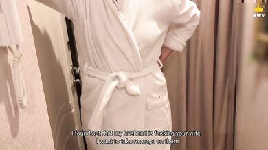 Big-ass MILF decided to punish her husband for his infidelity, but she was mistaken