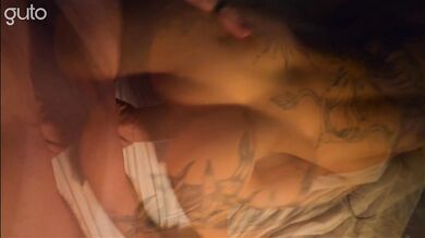 A skinny Latina with a perfect ass and a body covered in tattoos, fucking doggy style and getting her ass completely wrecked...