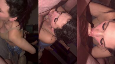 Obsessive cock worship delivers deepthroat thrall