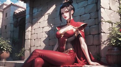 Azula hot blowjob and anal creampie