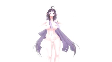 Nude Elf VTuber Dances Maniac | Hentai MMD