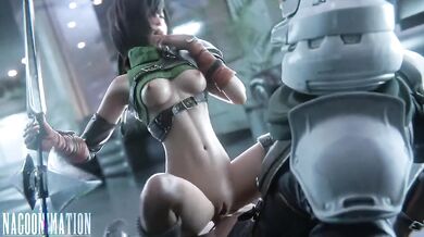 Yuffie makes you submit