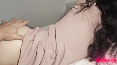 Stepmom and Stepson Share Bed – POV Creampie Compilation