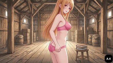 Anime Girl Dances Sensually for Fan Then Has Passionate Sex in Farm Barn While Moaning Loudly and Begging for More Pleasure Sensual Sensual