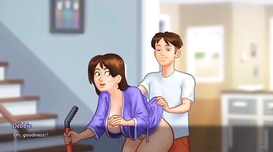 summertime saga 21.0.0 new update debbie vacuum cleaner time scene