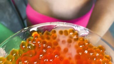 Stepmom use her stallion for fresh sperm and caviar