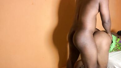 African 18yo teen visits her teacher without panties