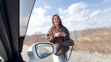 I agreed to give her a ride, but she didn't have any money.