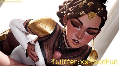 League Of Legends hentai Adult animation - Mel Medarda Blow Job Hand Job Tits Job Hentai animation by xxtoonfun