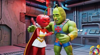 Super Jaca Fucks Perinha Hard Inside the Spaceship - Hero Porno Series Perinha Gets Destroyed by Super Jaca in the Spaceship - Superhero Sex porno