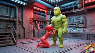 Super Jaca Fucks Perinha Hard Inside the Spaceship - Hero Porno Series Perinha Gets Destroyed by Super Jaca in the Spaceship - Superhero Sex porno