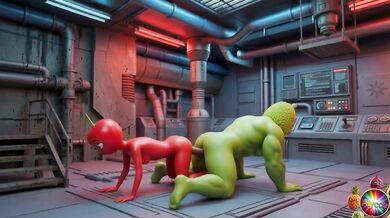 Super Jaca Fucks Perinha Hard Inside the Spaceship - Hero Porno Series Perinha Gets Destroyed by Super Jaca in the Spaceship - Superhero Sex porno