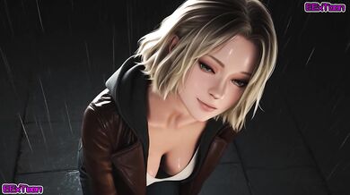 Resident Evil 9 RE9 Hentai Anime - Big Tits Grace Ashcroft Blow Job Hentai by eextoon