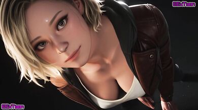 Resident Evil 9 RE9 Hentai Anime - Big Tits Grace Ashcroft Blow Job Hentai by eextoon
