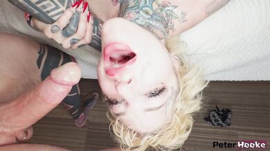 Insatiable Squirting Cunt From Slutty Blonde Needs Big Dick Down Her Throat & Pussy RUINED! Peter Hooke & Titi Ramone