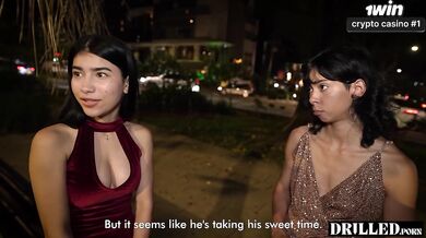 Date Night With My GF Turns Into Anal Threesome