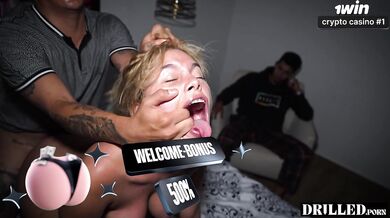 He Waffle Stomped Her Pussy