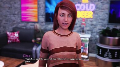 BEING A D.I.K. #253 - Visual Novel Gameplay