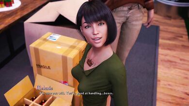 BEING A D.I.K. #253 - Visual Novel Gameplay
