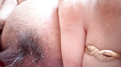 Wife fuck in the caravan trailer during weekend short escape