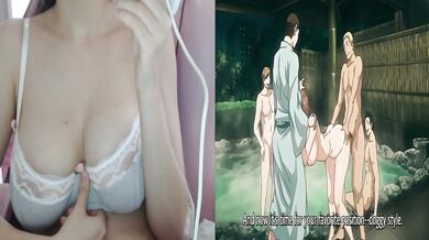 Wife With Huge Ass Likes To Make Her Husband Stare while She Fucks With Her Friends- Hentai Porn