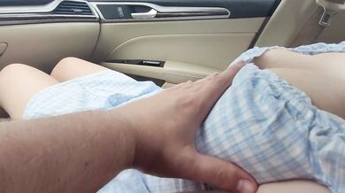 Picked up Cute Girl in Sundress with Big Natural Tits and wasnt expecting Her be so Horny