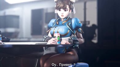 Тянка из овервотч проходит собеседование (ПЕРЕВОД)