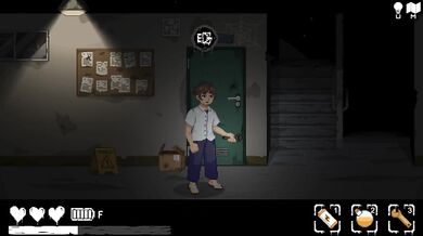 Hentai Game No-Escape Apartment Play video(Pixel horror hentai animation)