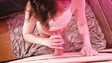 A student gave me anal sex while I was hiding naked behind the wall in her room