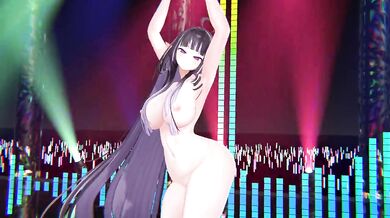What You Waiting For Hentai MMD | Elf VTuber Strip Dance