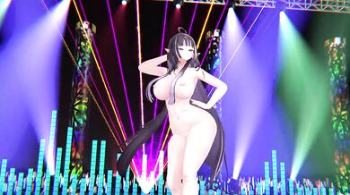 What You Waiting For Hentai MMD | Elf VTuber Strip Dance