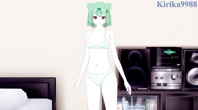 Gyaru Bulbasaur (Gyaru Fushigidane) and I have intense sex in the bedroom. - Pokémon Pokopia Hentai