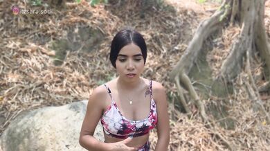 I met her in the mountains and out of nowhere we ended up having sex in my car