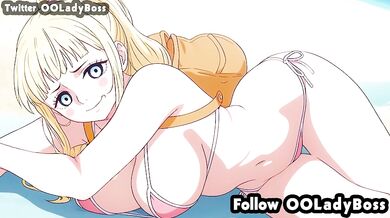 Hibari Bikini Best blow job for her boss hentai anime from One Piece by ooladyboss