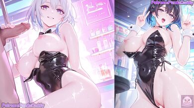 Zenless Zone Zero bunny suit hentai - big tits CoCo Bunny Suit Blow Job for her boss hentai by PandaDaddy