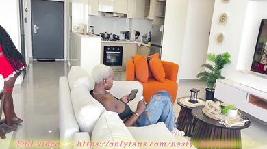 Horny HouseMaid Caught MASTURBATING With Her Lover on a Video Call!..she got Tired??