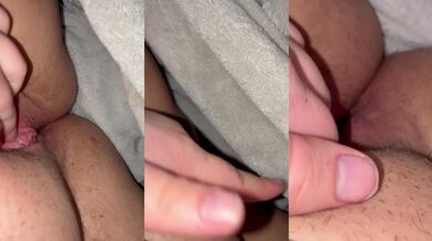 horny whore almost gets caught rubbing clit
