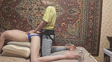 I Fuck My Husband's Ass and Make Him Understand Who the Slave Is. Amateur Femdom Pegging painful Sex