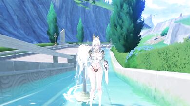 Sklmpy Zibai - Genshin Impact Nude Mod
