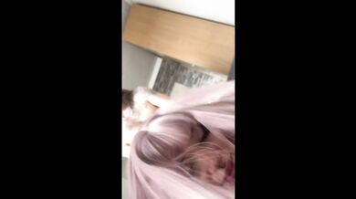 POV:Cute E-Girl Gives Her BF Head & Gets Fucked for the First Time