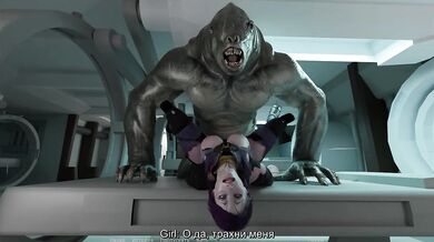 The mutant suddenly entered mating season and found her tight hole