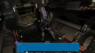 Every day she comes to the medical bay to collect DNA samples using monster sperm