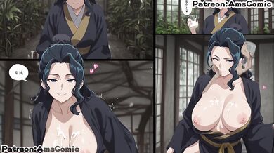 The Apothecary Diaries Hentai Comic Ep.034 - Big Tits Suirei Blow Job Hand Job hentai by amscomic