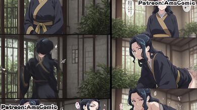 The Apothecary Diaries Hentai Comic Ep.034 - Big Tits Suirei Blow Job Hand Job hentai by amscomic