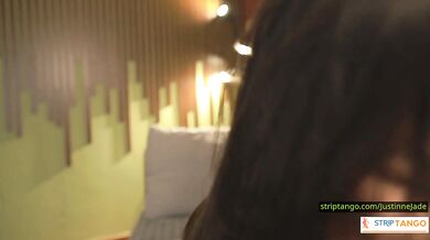 JustinneJade alone ignites fiery ecstasy
