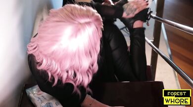 A crazy show with humiliation and an enema of urine and milk