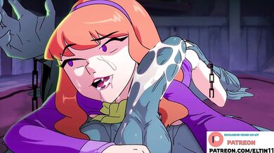 Horny Party Velma And Daphne | Hottest Scooby Doo Hentai 60fps