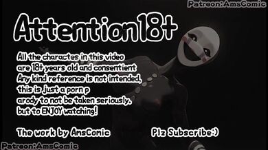 FNAF hentai ams animation - Puppet Best big tits blow job hentai by amscomic