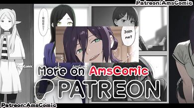 FNAF hentai ams animation - Puppet Best big tits blow job hentai by amscomic